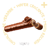 trentooficial chocolate trento crocante chocolate real Sticker