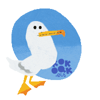 Illustration Hello Sticker by KOKOAK Eider Eibar