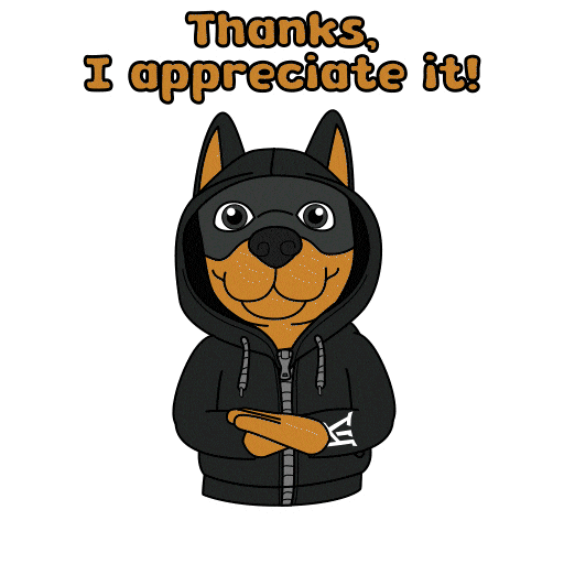 Thank U Sticker by Dobernut