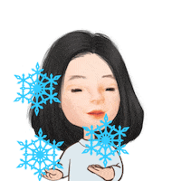 Winter Jagyasini Singh Sticker