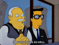 Talking Season 3 GIF by The Simpsons