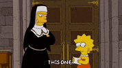 angry lisa simpson GIF