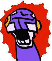Yell Sticker