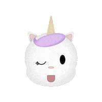 Wink Tongue Sticker