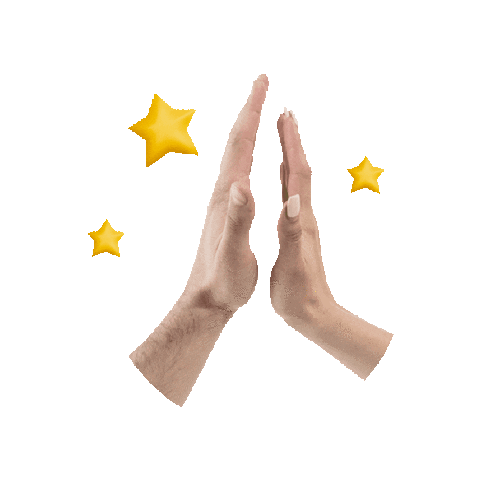 High Five Sticker by BLOX  crypto app