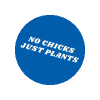 eathegg vegan plant chick plant based Sticker