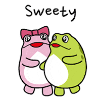 HiteJinroGlobal couple couples toad sweetheart Sticker