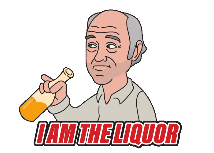 Jim Lahey Bubbles Sticker by Trailer Park Boys