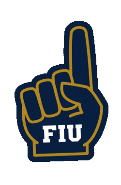 Florida International University Miami Sticker by FIU