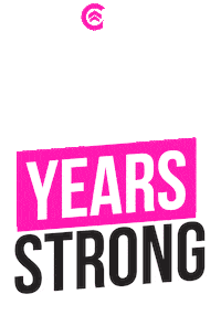 5 Years Sticker by The Ladies Edge