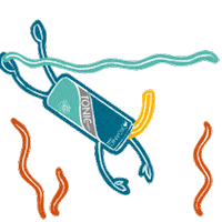 tonic water swimming Sticker by Red Bull