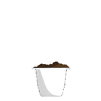 Coffee Cup Sticker by Orfeu Cafés Especiais