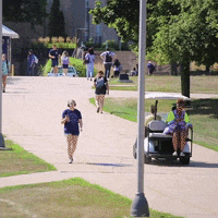 Golf College GIF by Western Illinois University