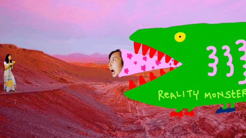 suleeofficial giphyupload monster reality dream GIF
