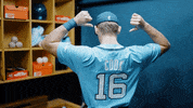 North Carolina Baseball GIF by UNC Tar Heels