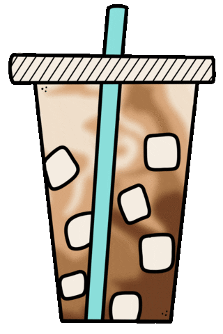 Iced Coffee Sticker