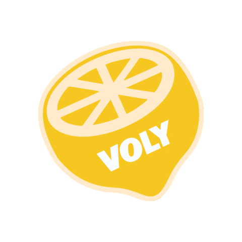 food delivery fruit fresh lemon Sticker