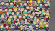 crowd applause GIF by South Park 