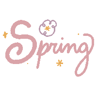 Spring Break Sticker by letteramuta - Deb