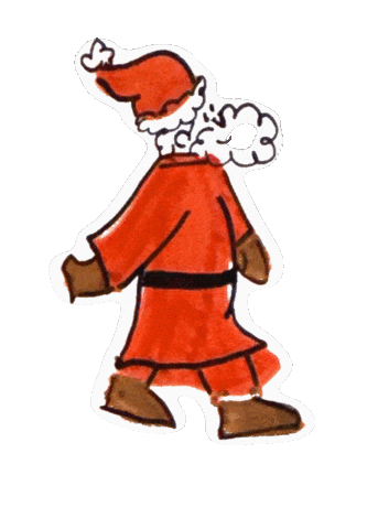 Christmas Father Sticker