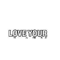 Loveyourskin Glow Sticker by Glacial Skin
