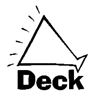 record label deck Sticker