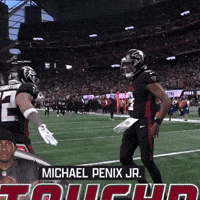 High Five Football GIF by Atlanta Falcons