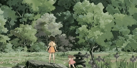 studio ghibli tree GIF