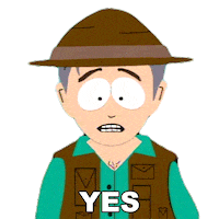 Yes Sticker by South Park