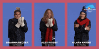 ice hockey snuggle GIF by NBC Olympics