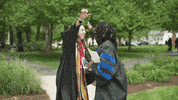Graduation Hug GIF by DePauw University