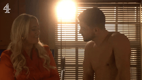 Fun Kiss GIF by Hollyoaks