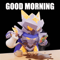 Tired Good Morning GIF by Super Studios (Community)