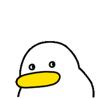 420gram00 character duck 캐릭터 quack Sticker