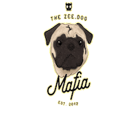 Zeedog Sticker by O.Pug.Fred