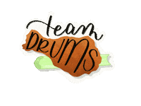 jesswritesonthings wings drums chicken wings buffalo wings Sticker