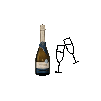 Sparkling Wine Drinking Sticker by Kavaklidere Wines