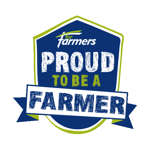 ForFarmers giphyupload forfarmers proud to be a farmer Sticker