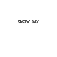 Snow Day Winter Sticker