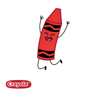 Happy Art Sticker by Crayola
