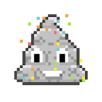 Art Shitting Sticker by Poopies.io