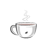 brandinamic coffee cafe taza brandinamic Sticker