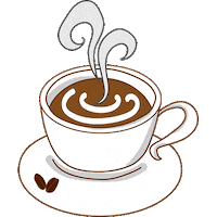 Krispuntito love coffee drink cafe Sticker