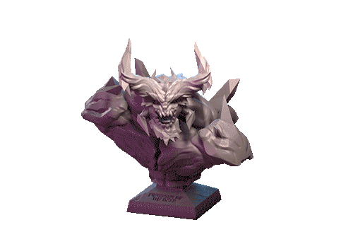 giphyupload monster fantasy demon creature Sticker