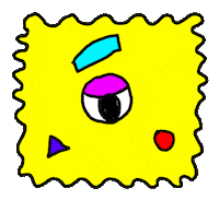 Cartoon Eyes Sticker by Tarver