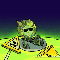 Vibing Toxic Waste GIF by Planet XOLO