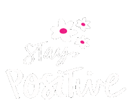 Fiori Stay Positive Sticker