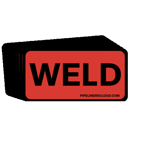 Welding Blue Demon Sticker by Pipeliners Cloud