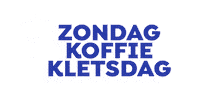 Kletsen Sticker by De Zondag