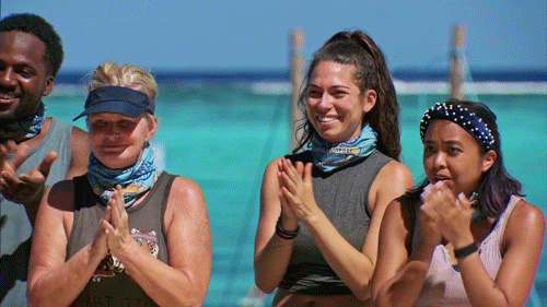 Happy Clapping GIF by Survivor CBS